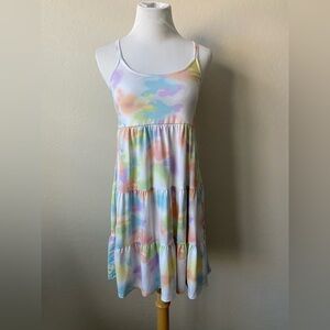 Hollister Pastel Tie-Dye Dress